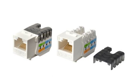 90゜3-WAY INPUT - 3013A30N Keystone Jack